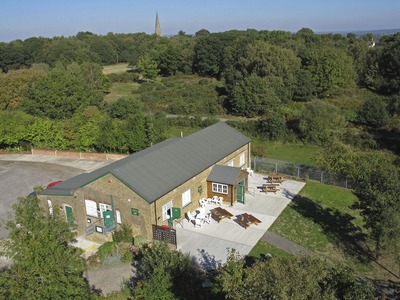 Aerial view of the Centre and Grounds