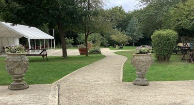 Gardens and Marquee