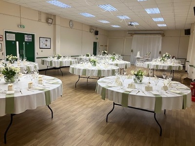 Wedding set up 2025